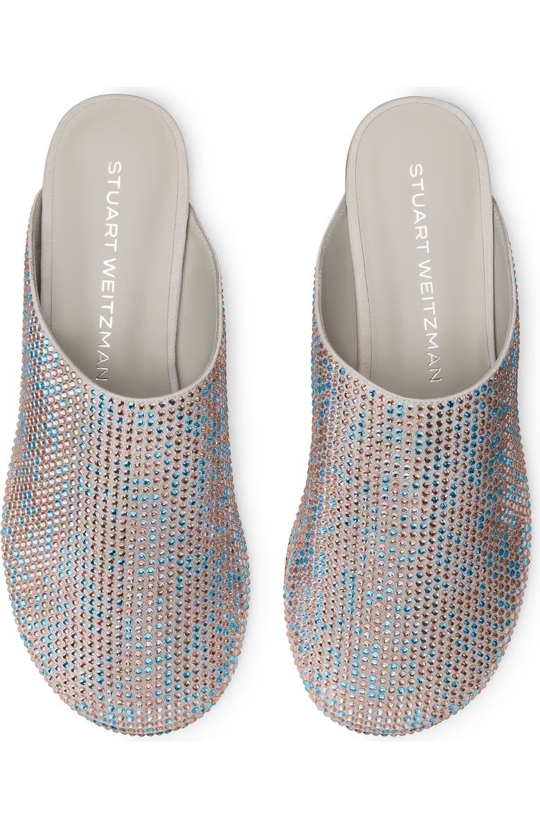 Stuart Weitzman Talia Shine Mule, Alternate, color, Perla
