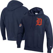 Champion Men's Champion  Navy Detroit Tigers Reverse Weave Chenille Hoodie