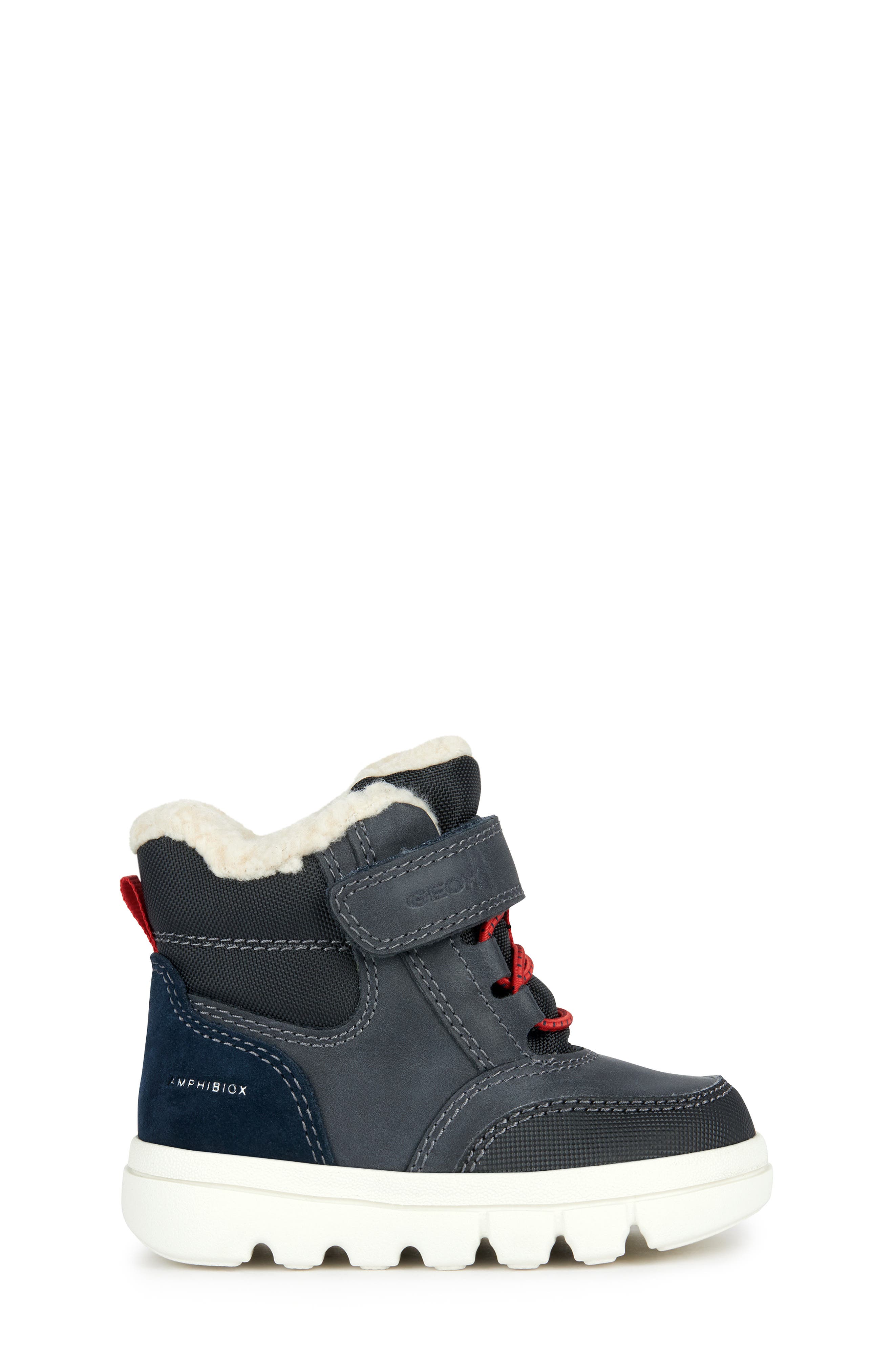 Geox Willaboomb Faux Shearling Lined Winter Boot, Alternate, color, 