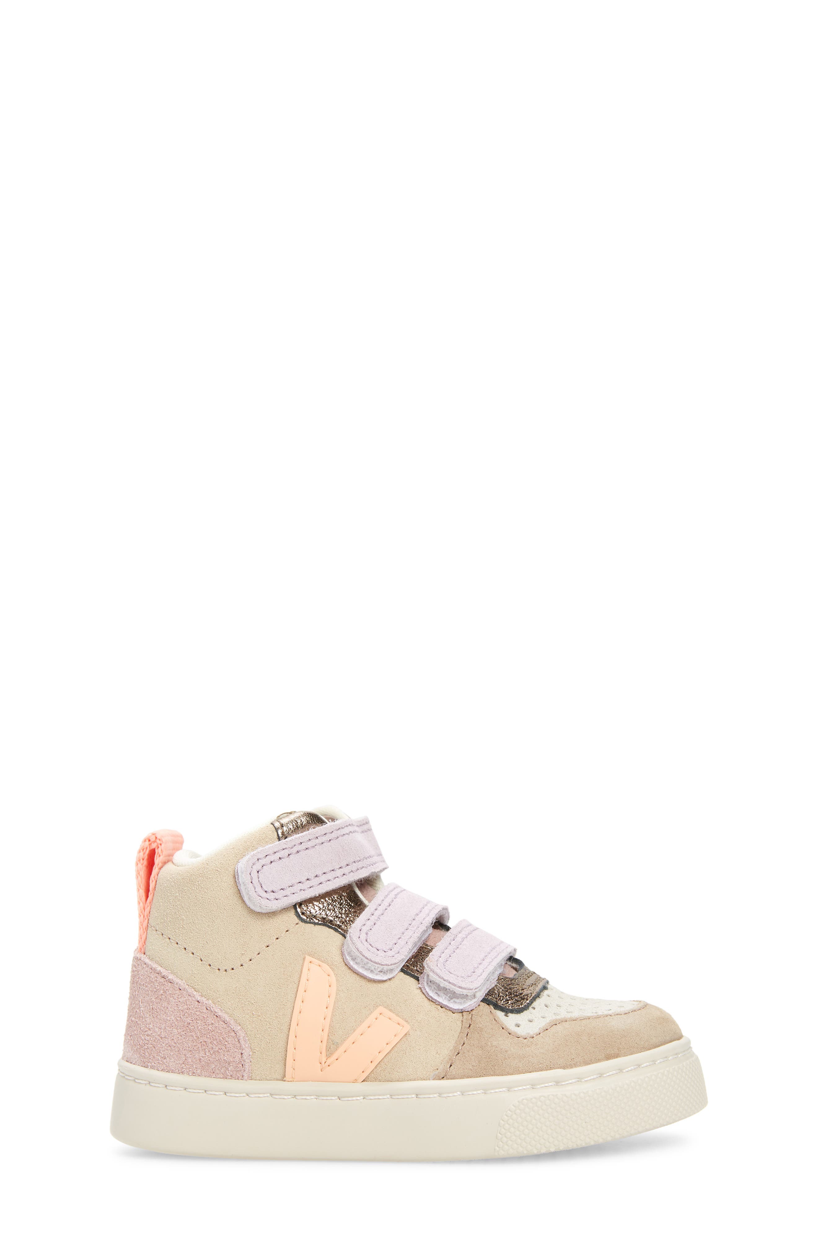 Veja Kids
 Small V-10 Sneaker, Alternate, color, Multico-Almond Peach