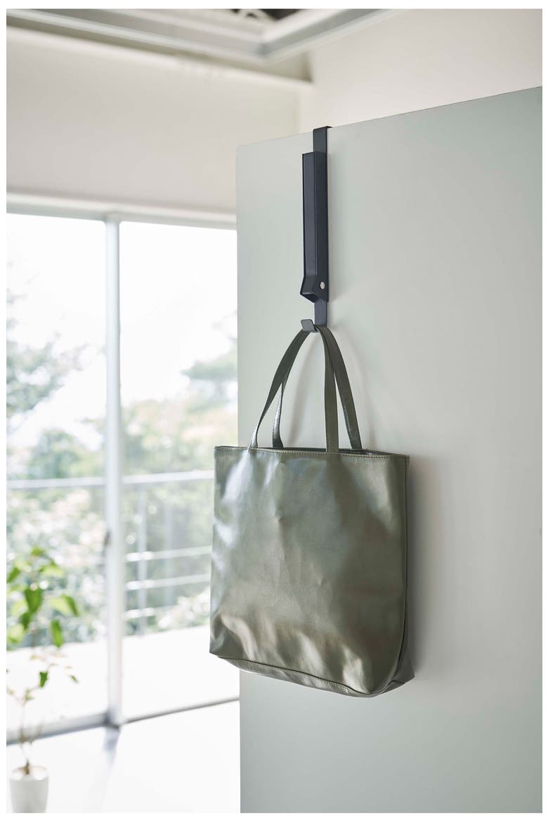 Over the Door Hook, Alternate, color, BLACK