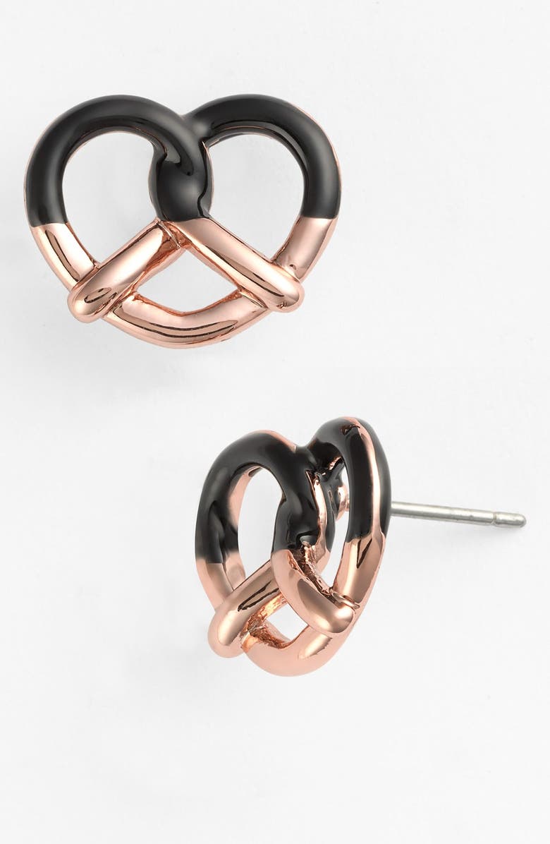 MARC BY MARC JACOBS 'Sweet Pretzel' Stud Earrings, Main, color, 