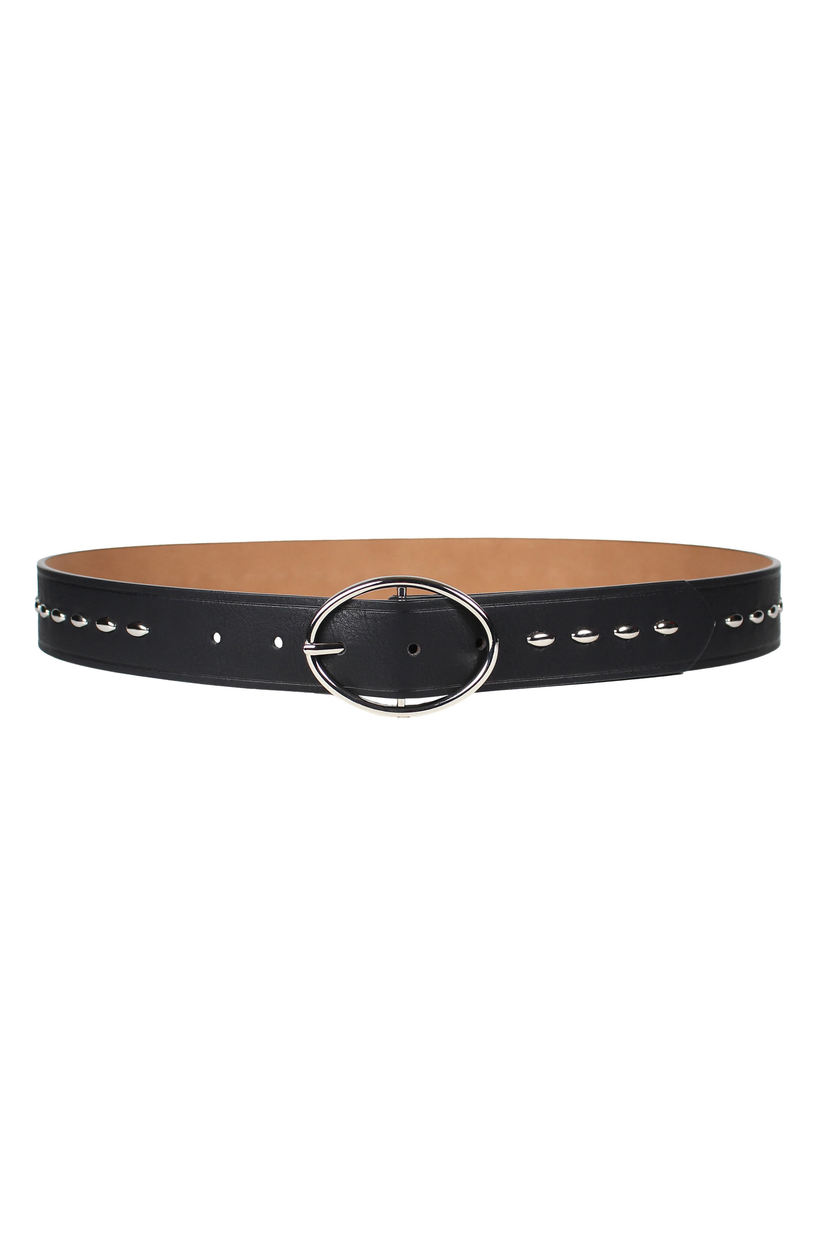 Linea Pelle Oval Studded Belt