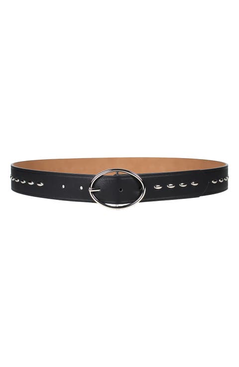 Oval Studded Belt