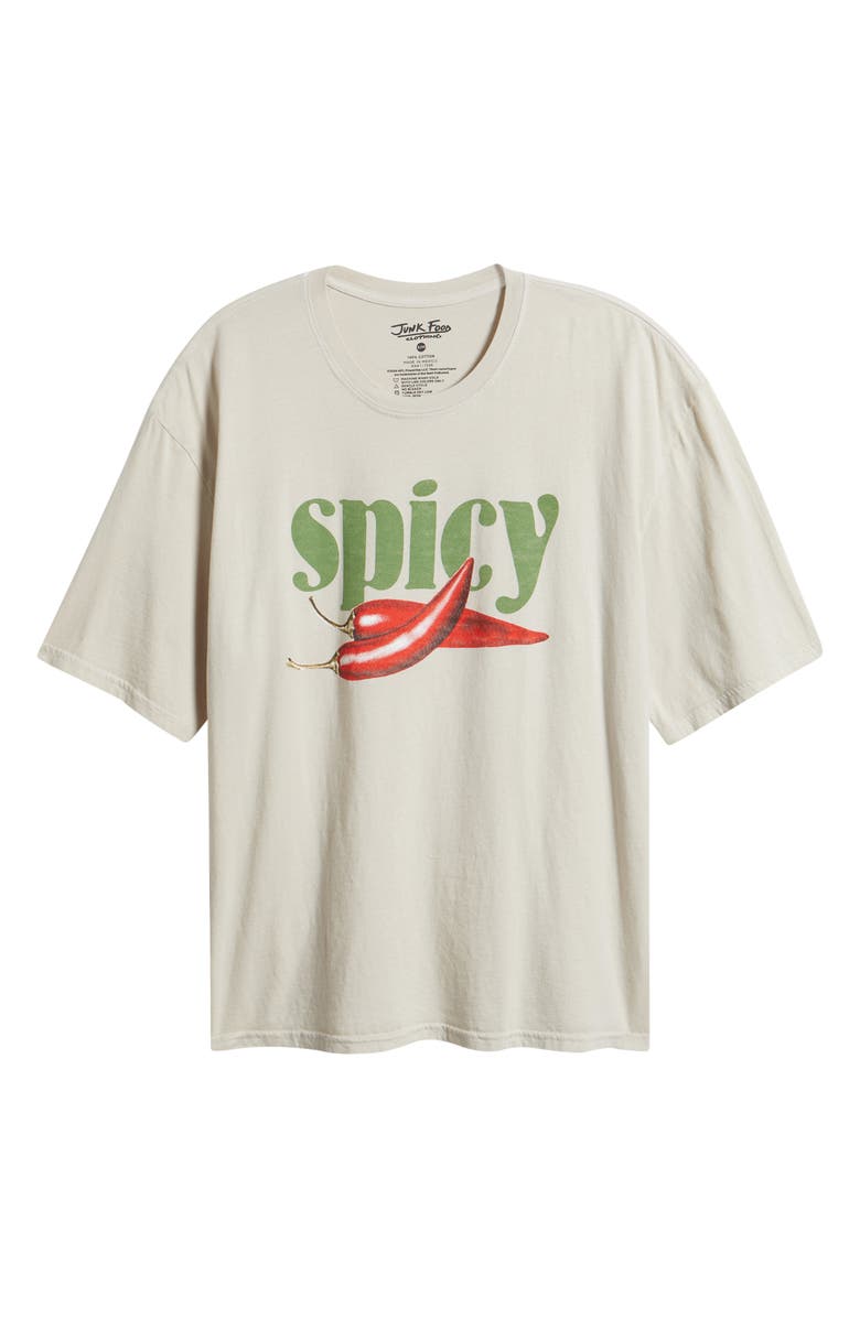 Junk Food Spicy Graphic T-Shirt, Alternate, color, Birch