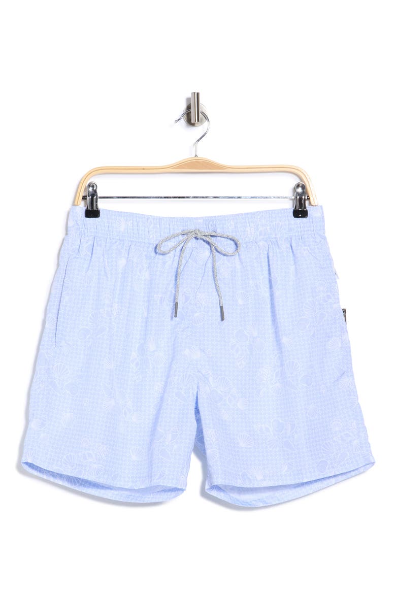 Ponji Shell Volley Swim Shorts, Main, color, LILAC