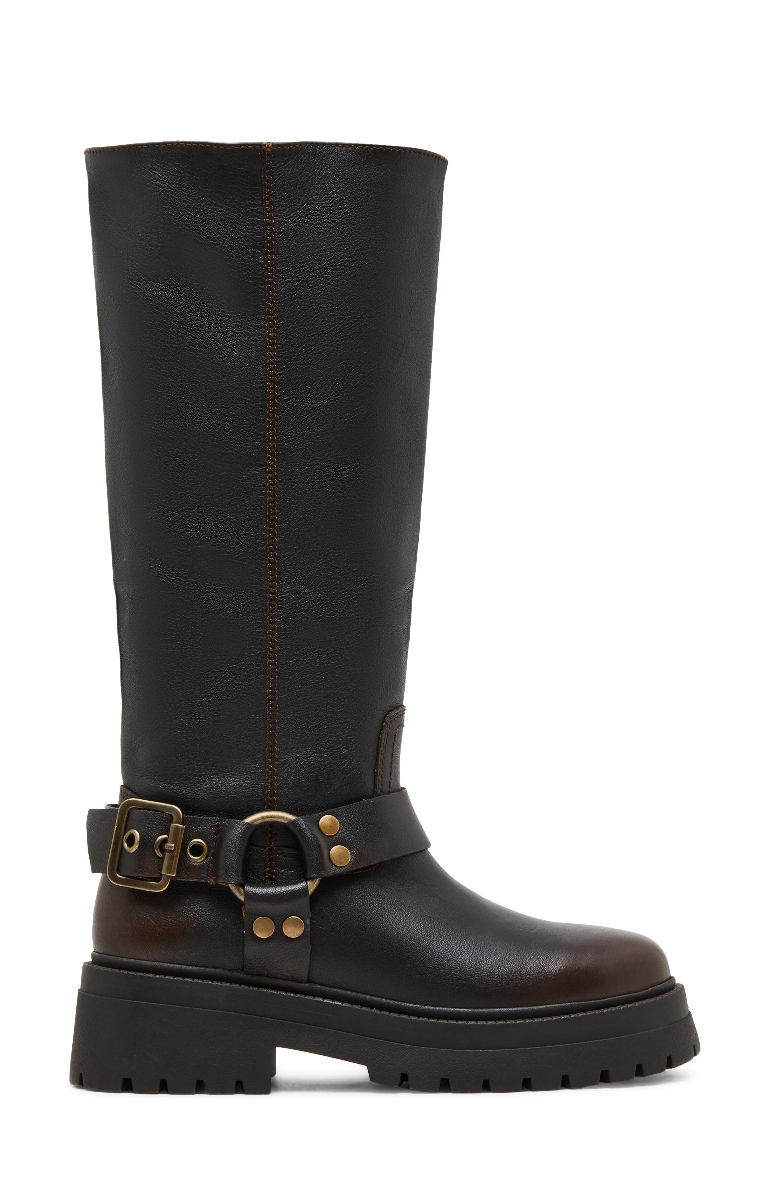 Everest Harness Boot, Alternate, color, BROWN LEATHER