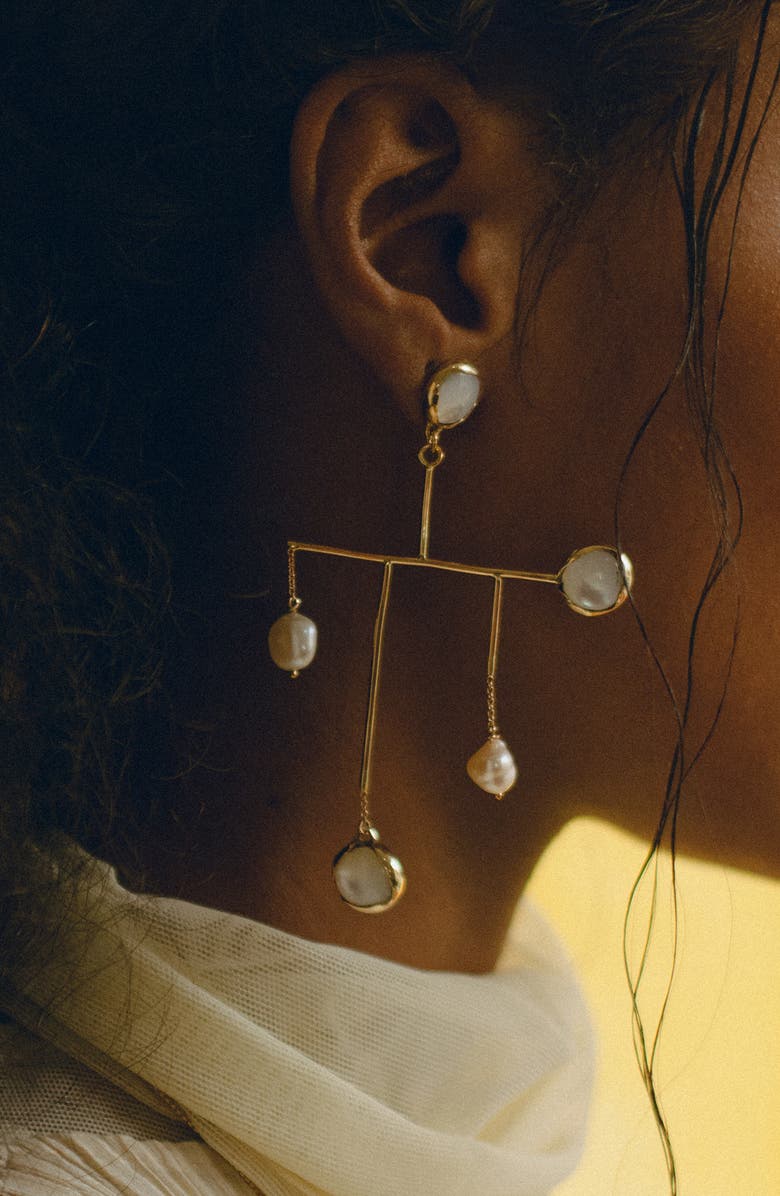 FARIS Mismatched Earrings, Alternate, color,