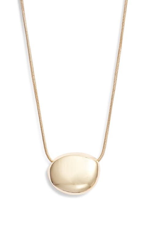 Molten Sun Pendant Necklace