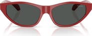 Versace 55mm Cat Eye Sunglasses