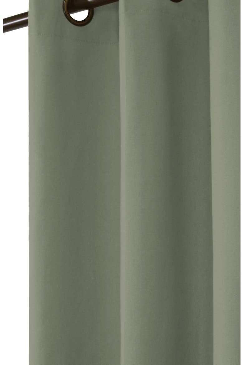 Set of 2 Cotton Curtain Panels, Alternate, color, SAGE