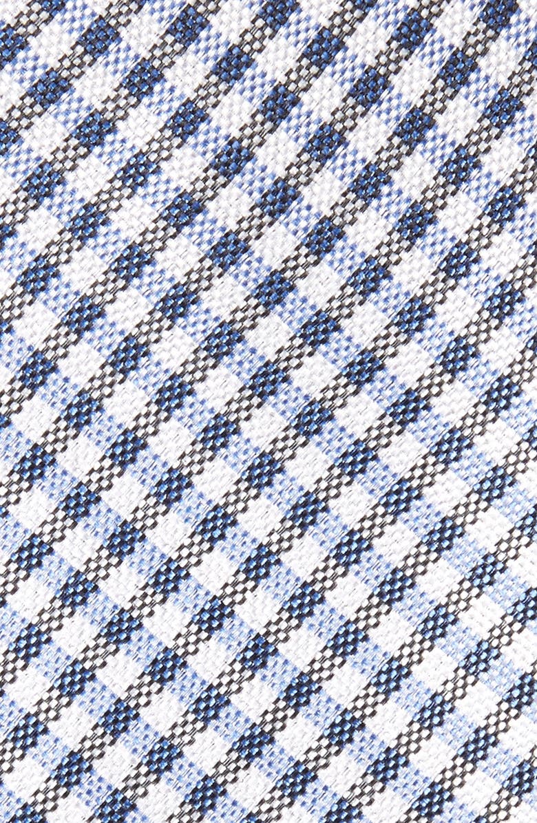 NORDSTROM MEN'S SHOP Check Silk Skinny Tie, Alternate, color, 