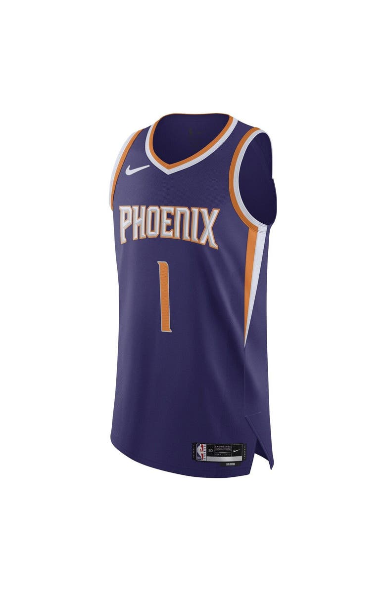 Nike Men's Nike Devin Booker Purple Phoenix Suns Authentic Jersey - Icon Edition, Alternate, color, Purple