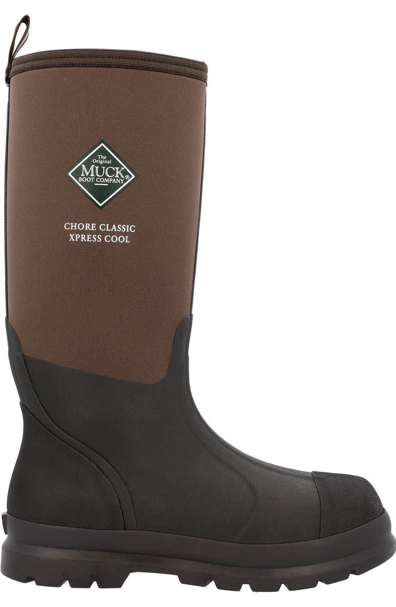 MUCK Men's Chore Classic Tall Boot, Main, color, Brown