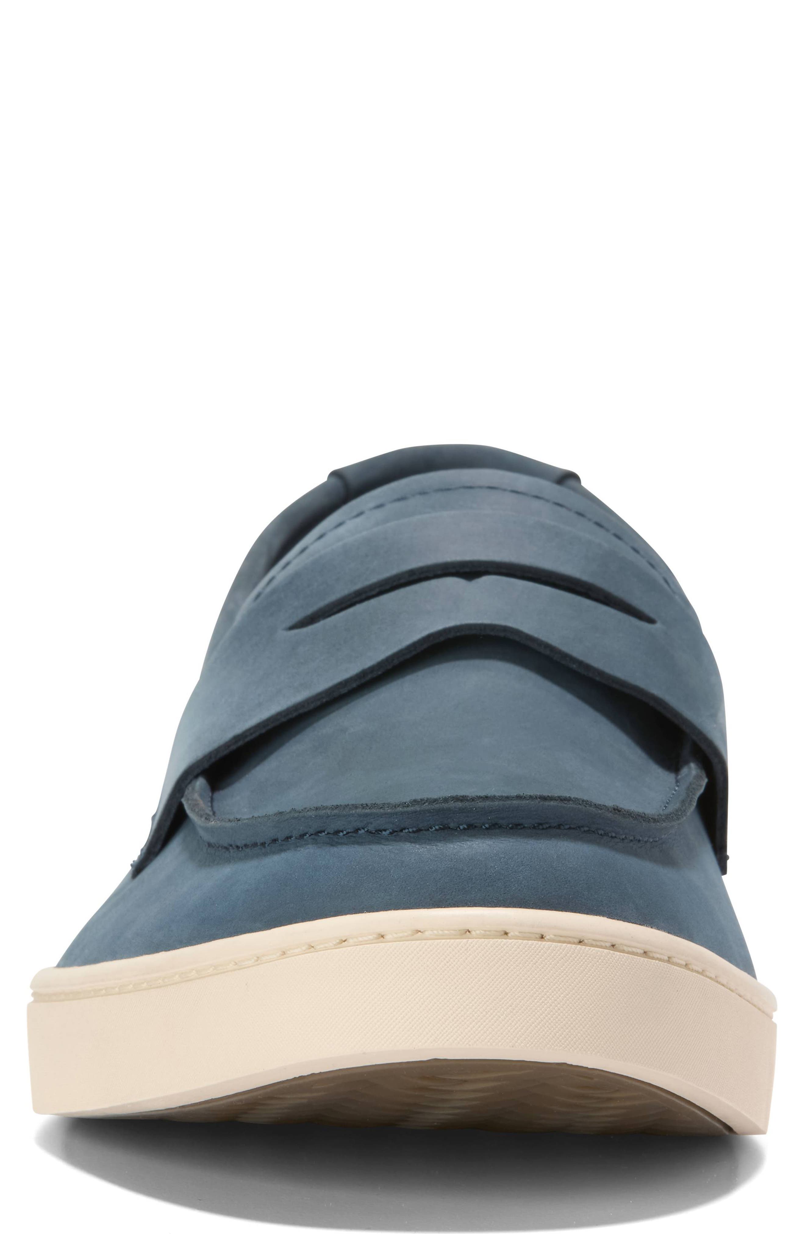 Cole Haan Pinch Weekend Penny Loafer, Alternate, color, Big Dipper Nubuck / Angora