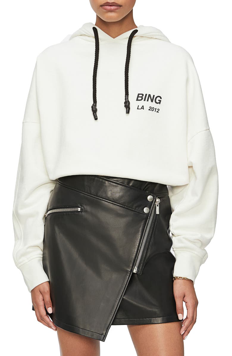 ANINE BING Lottie Hoodie, Main, color, 