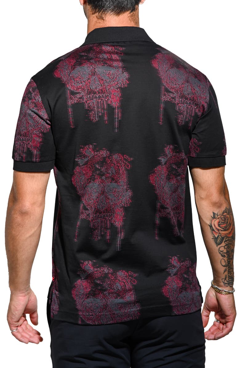 Maceoo Mozart Triangle Polo, Alternate, color, Red