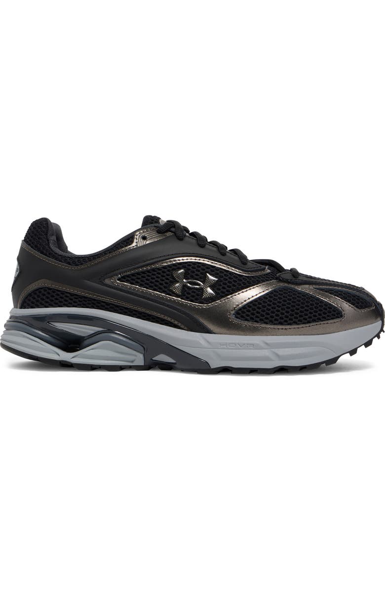 Under Armour Gender Inclusive UA Apparition Sneaker, Alternate, color, Black / Metallic Black
