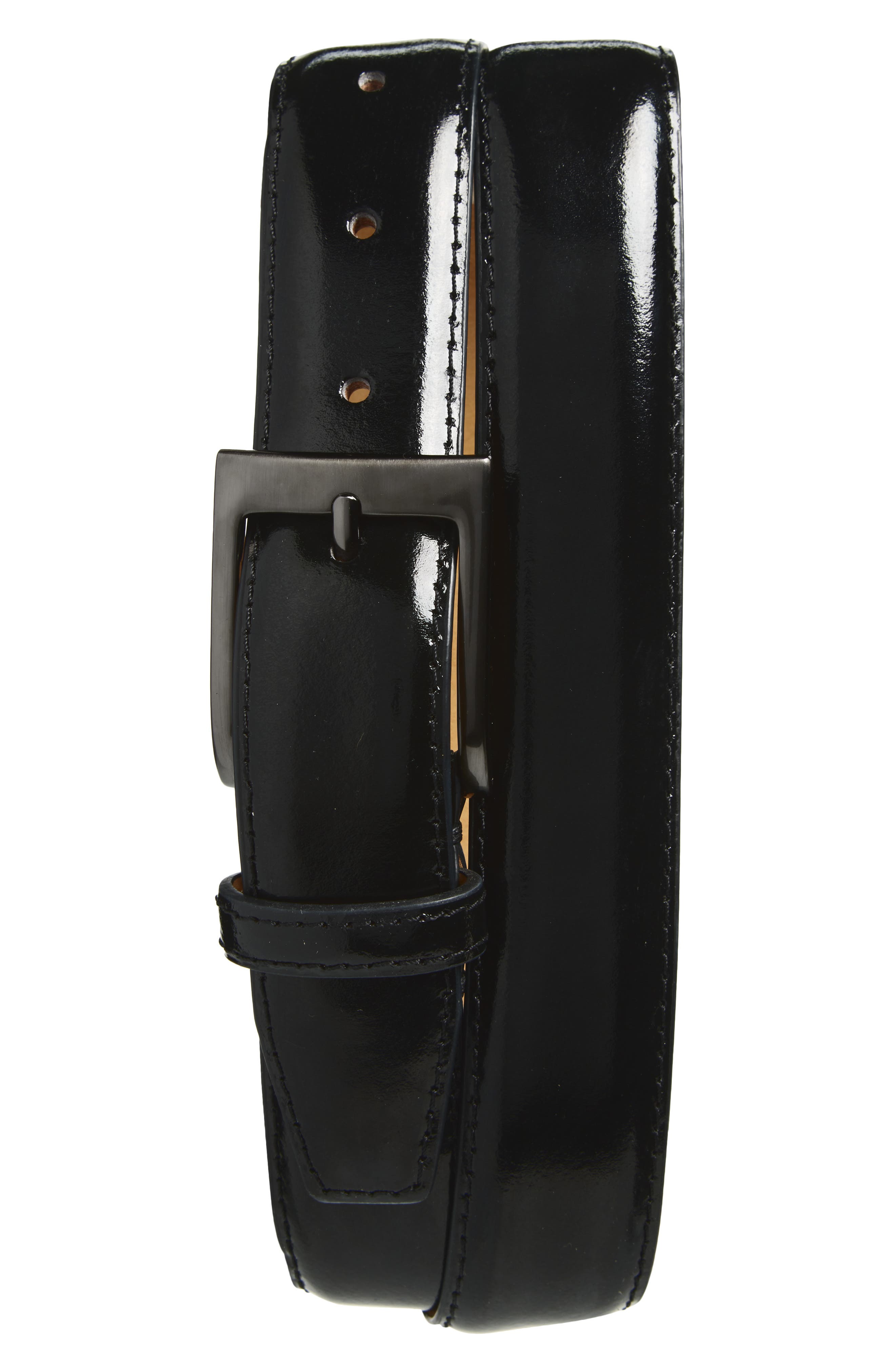 Nordstrom Sam Polished Leather Belt