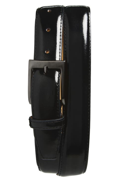 Sam Polished Leather Belt