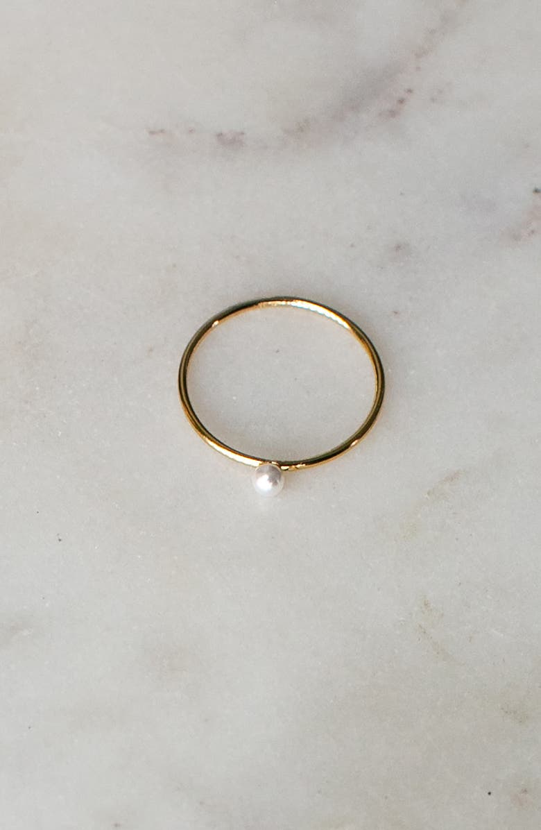 Set & Stones Livvy Imitation Pearl Ring, Alternate, color, 