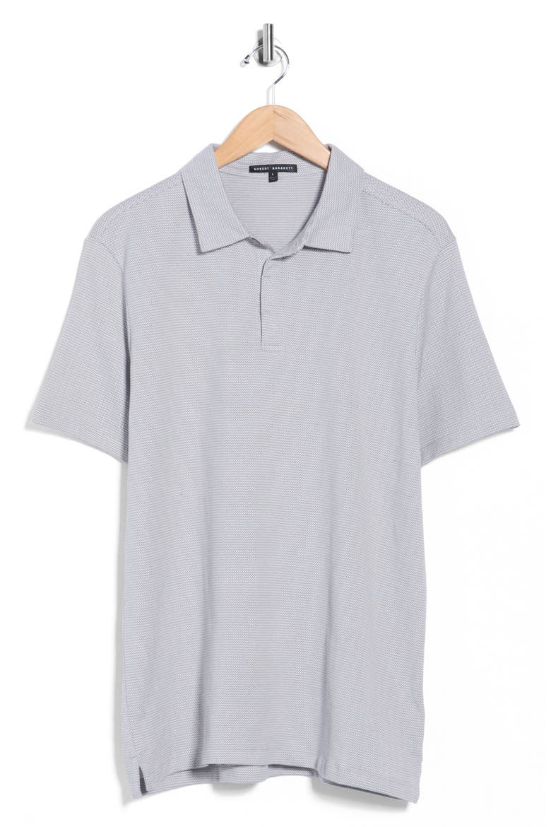 Artemis Cotton Polo, Alternate, color, MONUMENT GREY