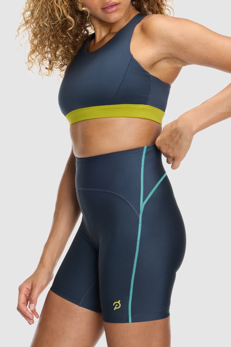 Endurance Light Double Up Bra, Main, color, BLUE NIGHTS