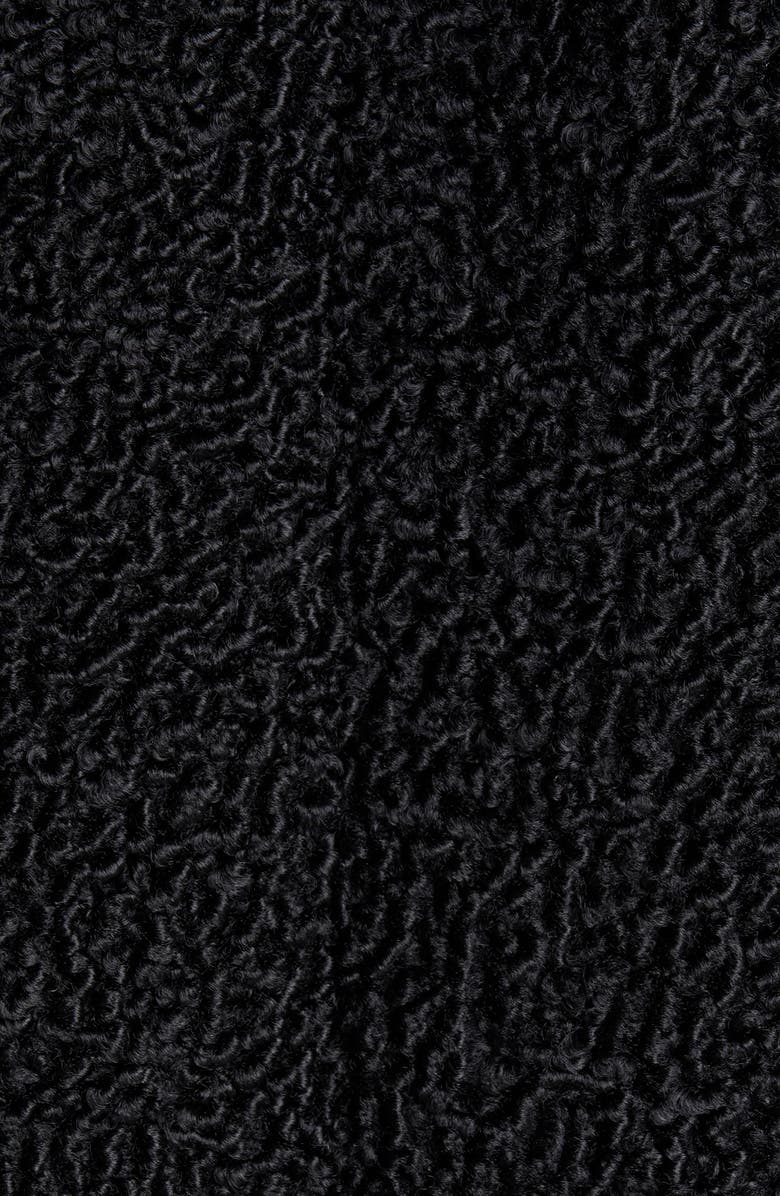 Club Monaco Astrakhan Faux Fur Coat, Alternate, color,