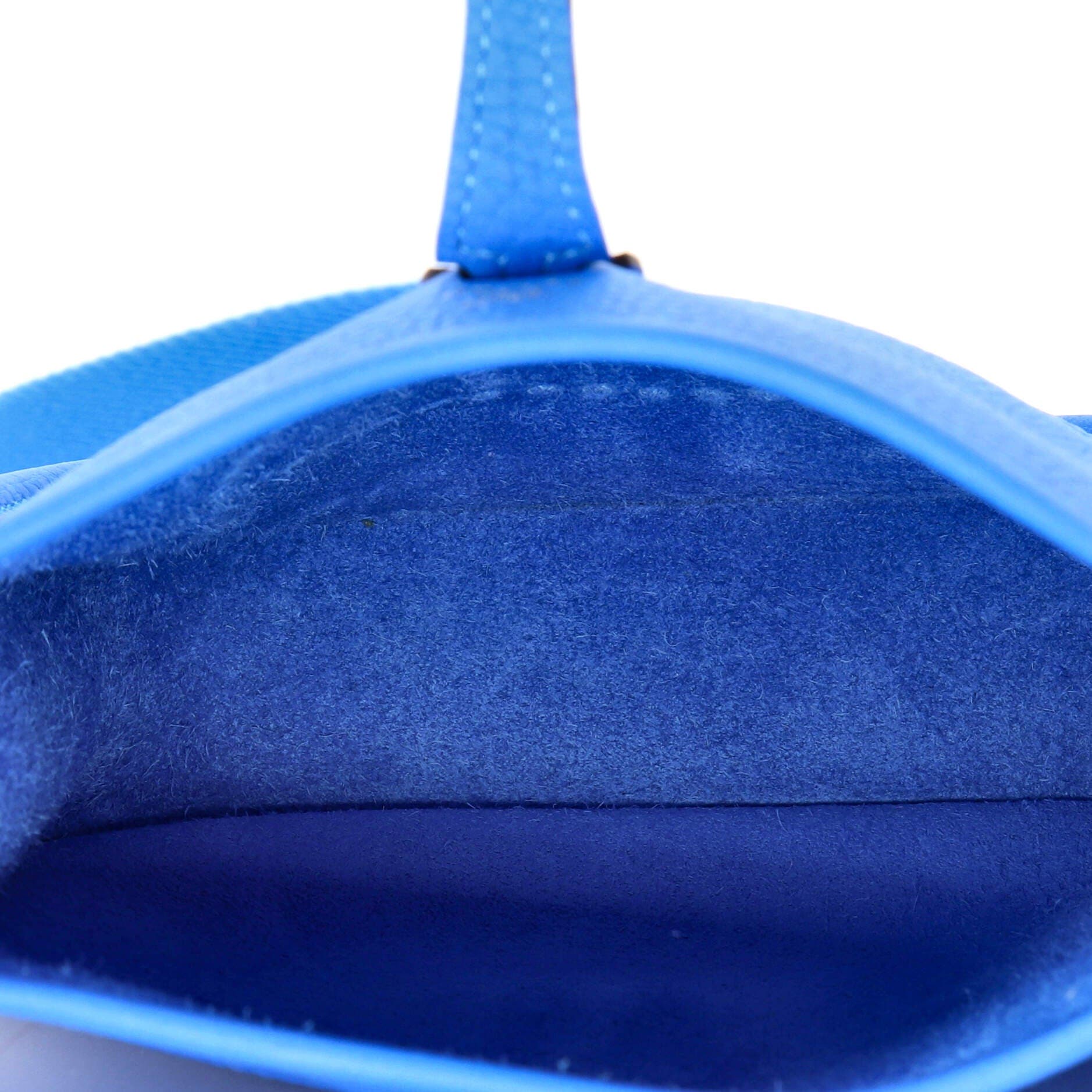 Pre-Owned Hermes Evelyne Bag Gen III Clemence TPM, Alternate, color, Bleu Hydra