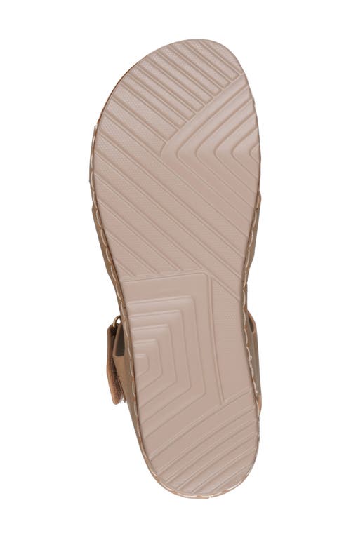 Gc Shoes Nala Comfort Wedge Sandal In Tan