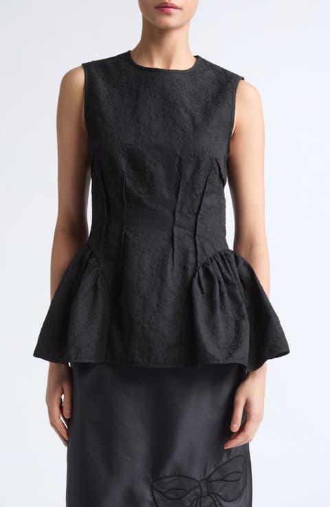 Daimi Cotton Blend Matelassé Top