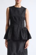 Cecilie Bahnsen Daimi Cotton Blend Matelassé Top