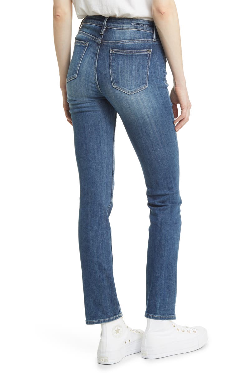 Vigoss Marley Straight Leg Jeans, Alternate, color, Medium Wash