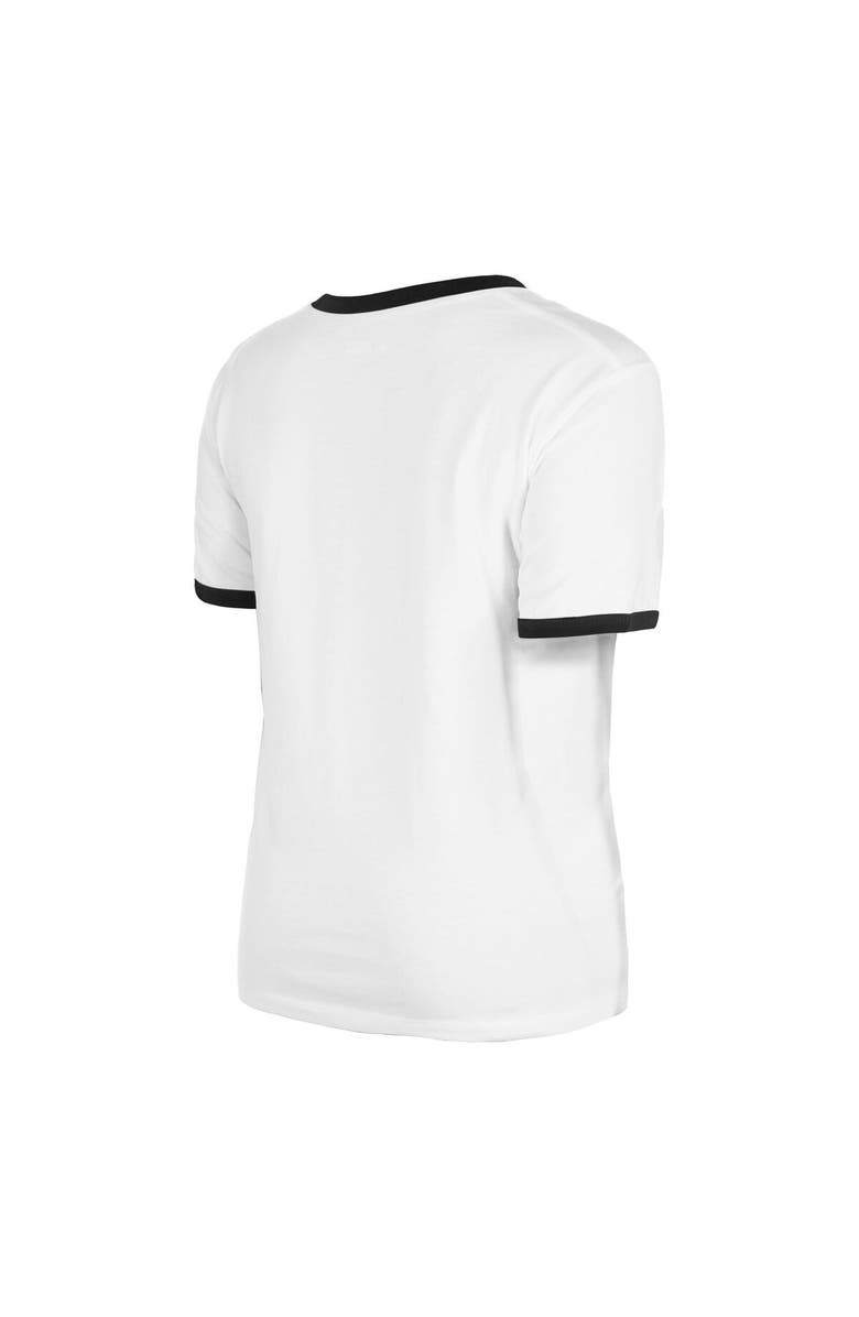 5TH AND OCEAN BY NEW ERA Women's 5th & Ocean by New Era White Austin FC Throwback Ringer T-Shirt, Alternate, color,