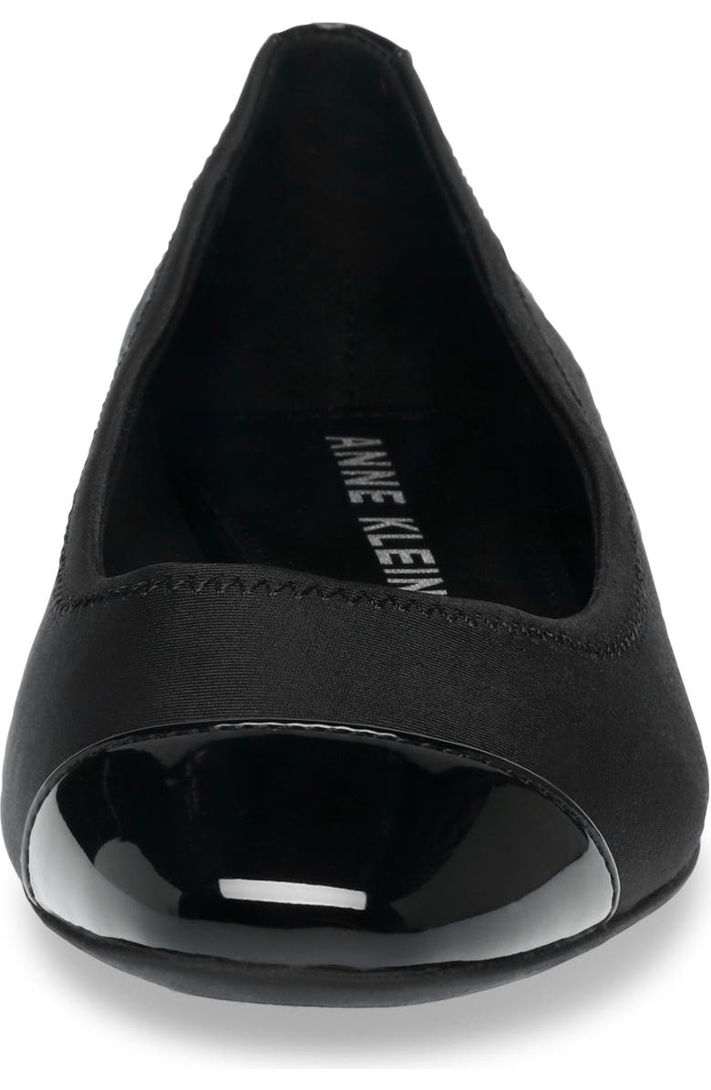 Anne Klein Carlie Flat, Alternate, color, Black