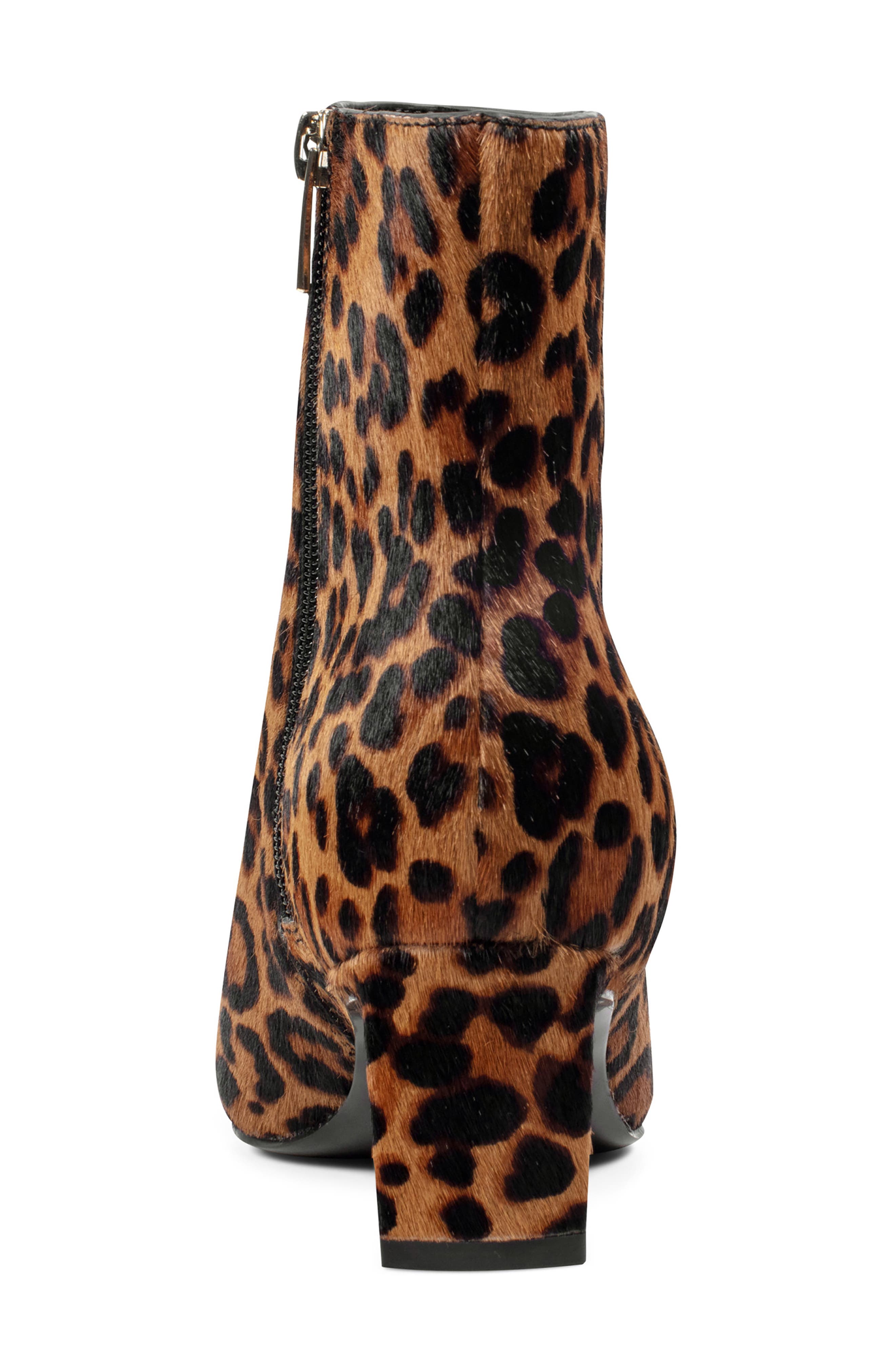 Rockport Marisaly Genuine Calf Hair Bootie, Alternate, color, Dark Natural