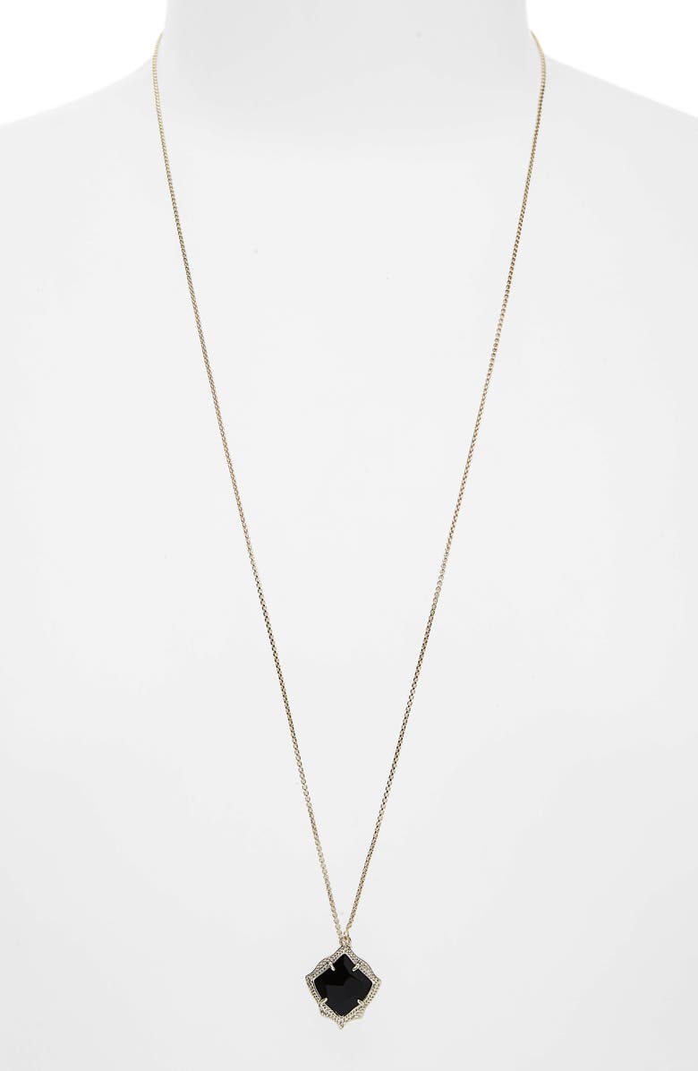 Kendra Scott Kacey Adjustable Pendant Necklace, Alternate, color,