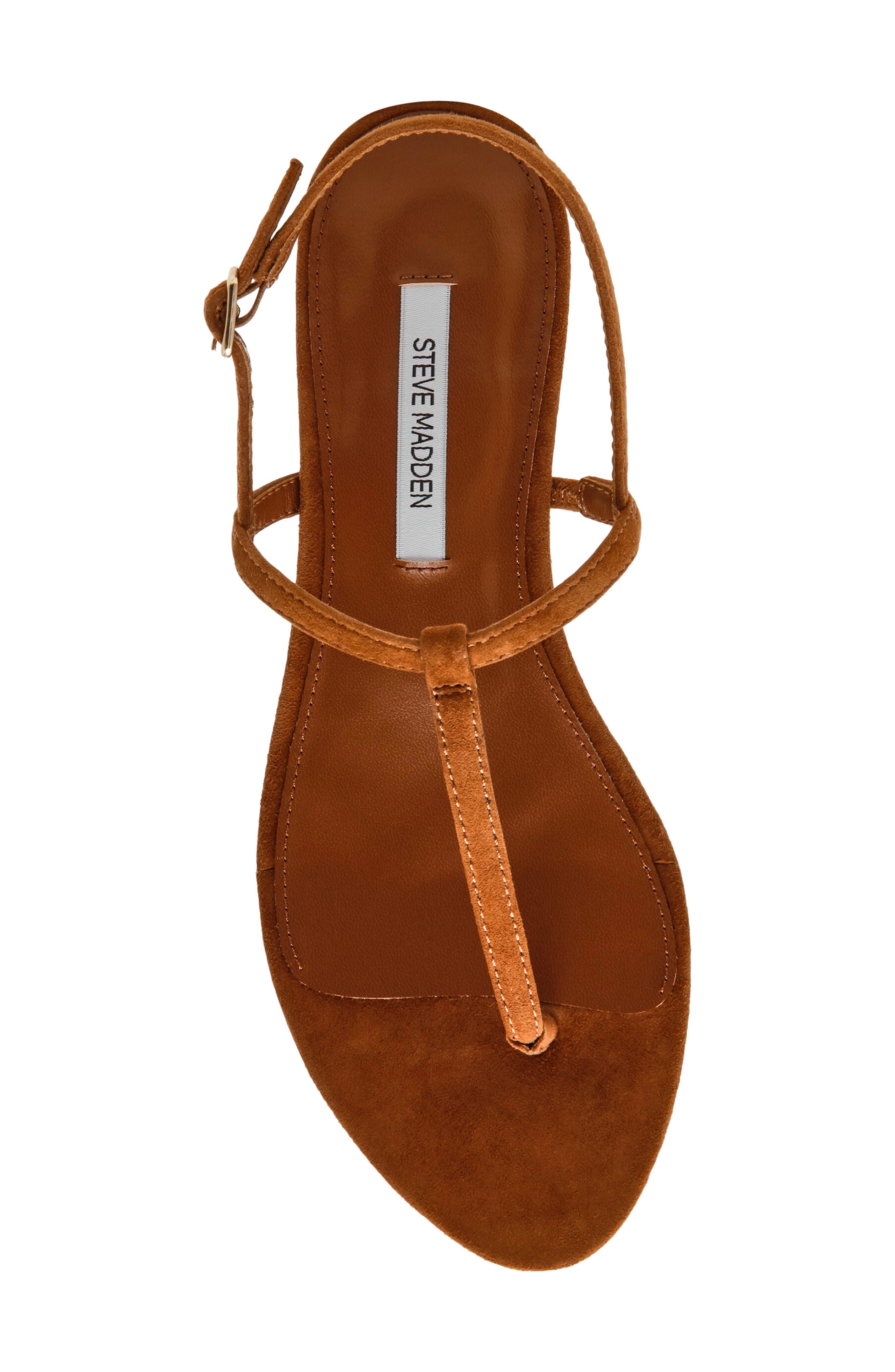 Steve Madden Ralia Slingback Sandal, Alternate, color, Chestnut Suede