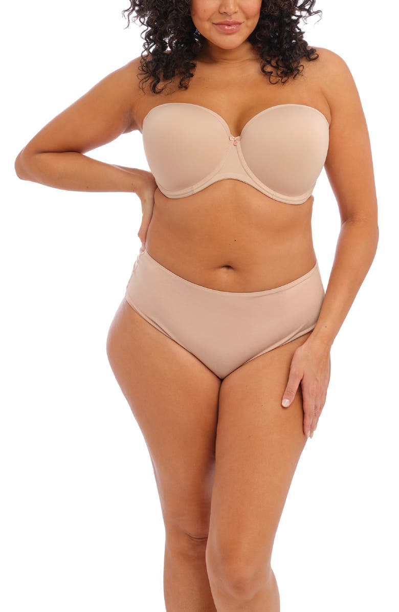 Elomi Smooth Full Briefs, Alternate, color, Sahara
