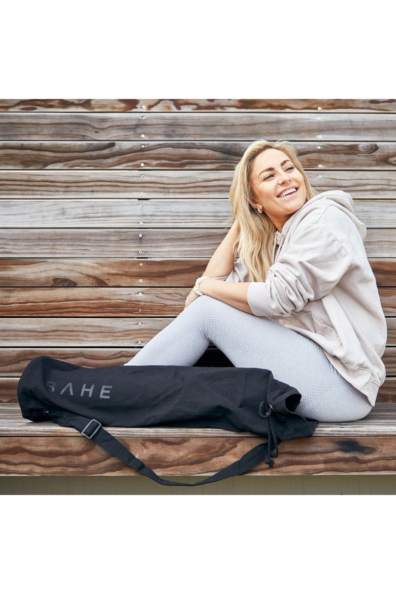 Essential Yoga Mat Bag, Alternate, color, Anthracite
