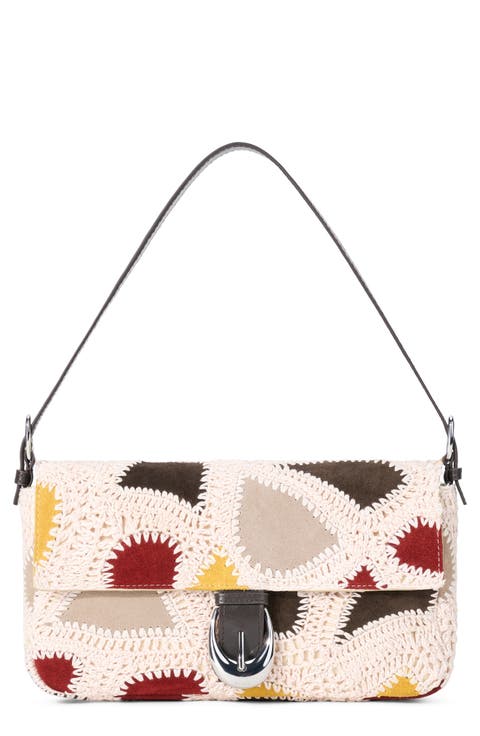 Harlow Patchwork Shoulder Bag