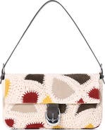 STAUD Harlow Patchwork Shoulder Bag