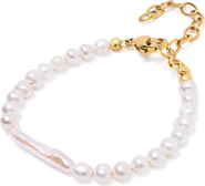 Nialaya Mermaid Pearl Bracelet