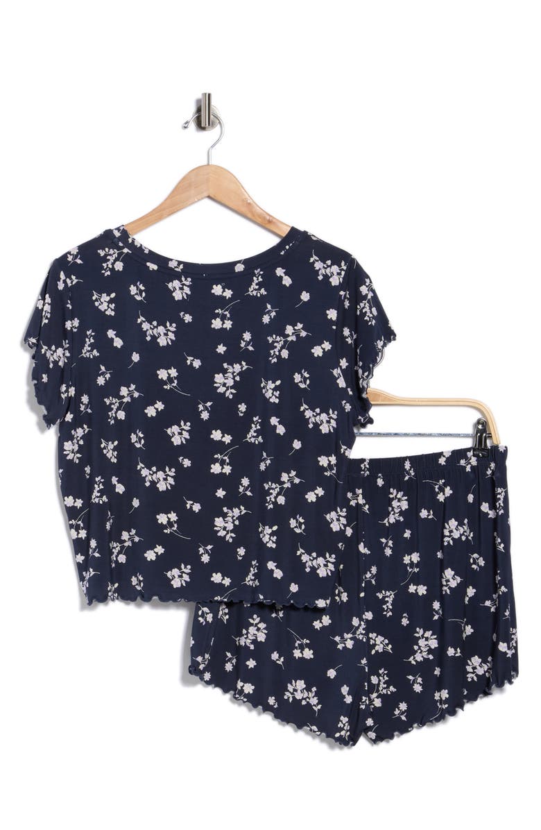 Abound After Hours Short Pajama Set, Alternate, color, Navy Gabby Floral