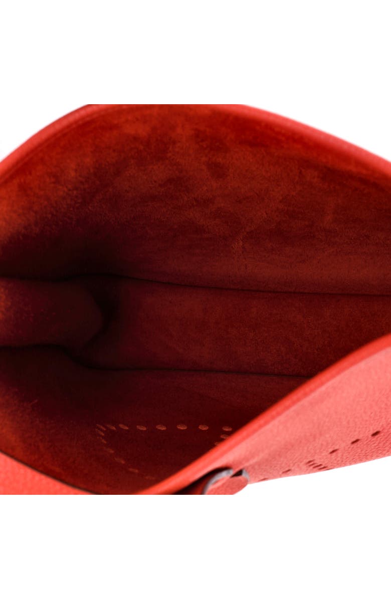Pre-Owned Hermes Evelyne Bag Gen III Clemence PM, Alternate, color, Rouge Pivoine