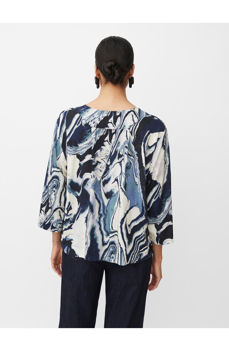 Masai Copenhagen MaDaciana 3/4 Sleeve V-Neck Blouse, Alternate, color, Wisteria