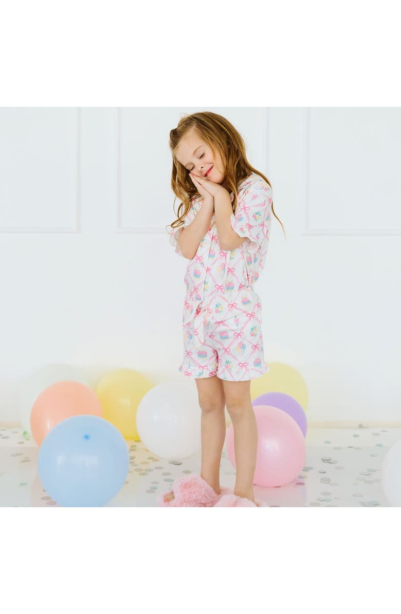 Sweet Wink Birthday Girl Lounge Set, Alternate, color, Ivory