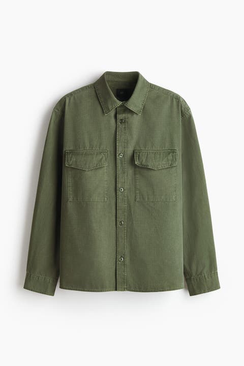 Regular Fit Utility Shirt