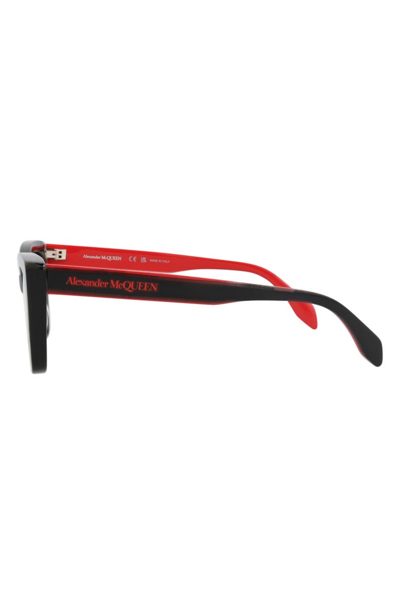 MCQ Optical Glasses, Alternate, color, Black Black Transparent