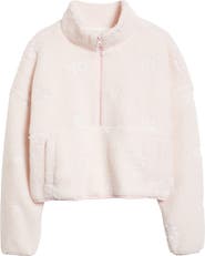 HAPPY CAMP3R Snow Angel Elle Embroidered Faux Fur Pullover